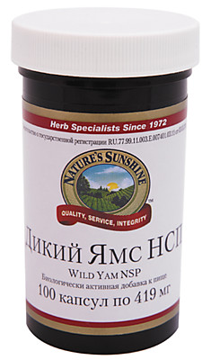 Дикий Ямс, 100 капсул